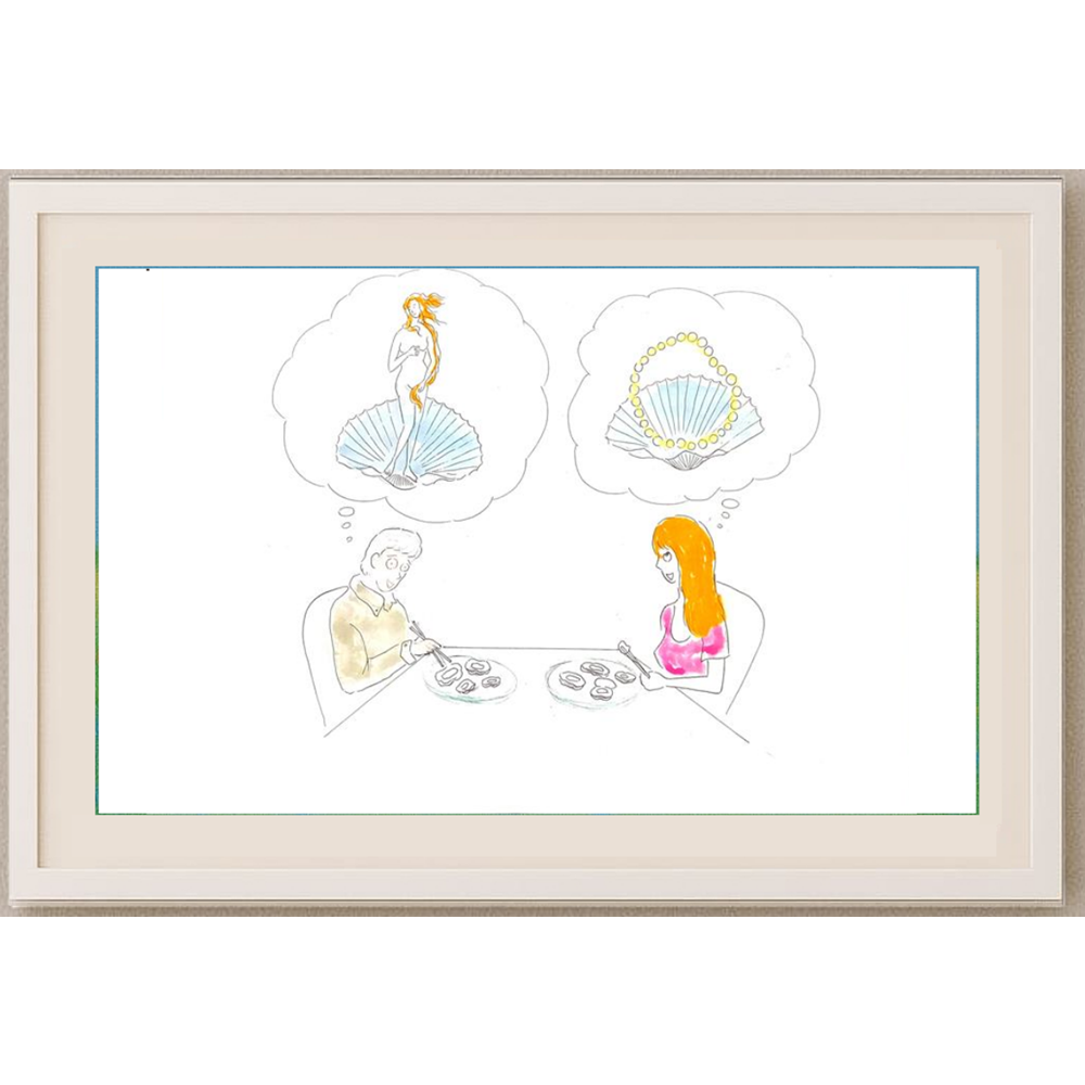 Zola Zli 35x25cm Orijinal Karikatür BOD02031
