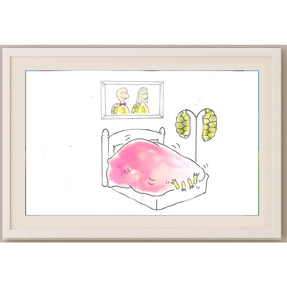 Zola Zli 35x25cm Orijinal Karikatür BOD02033