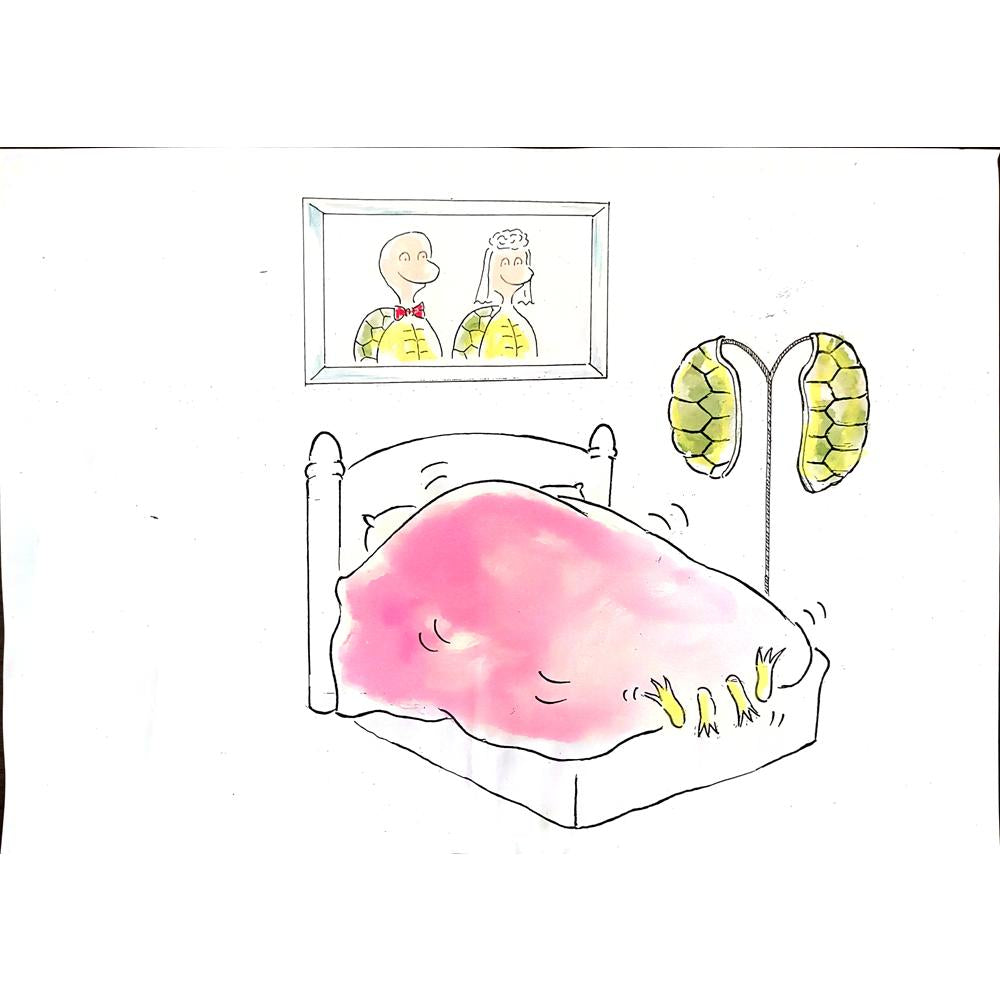 Zola Zli 35x25cm Orijinal Karikatür BOD02033