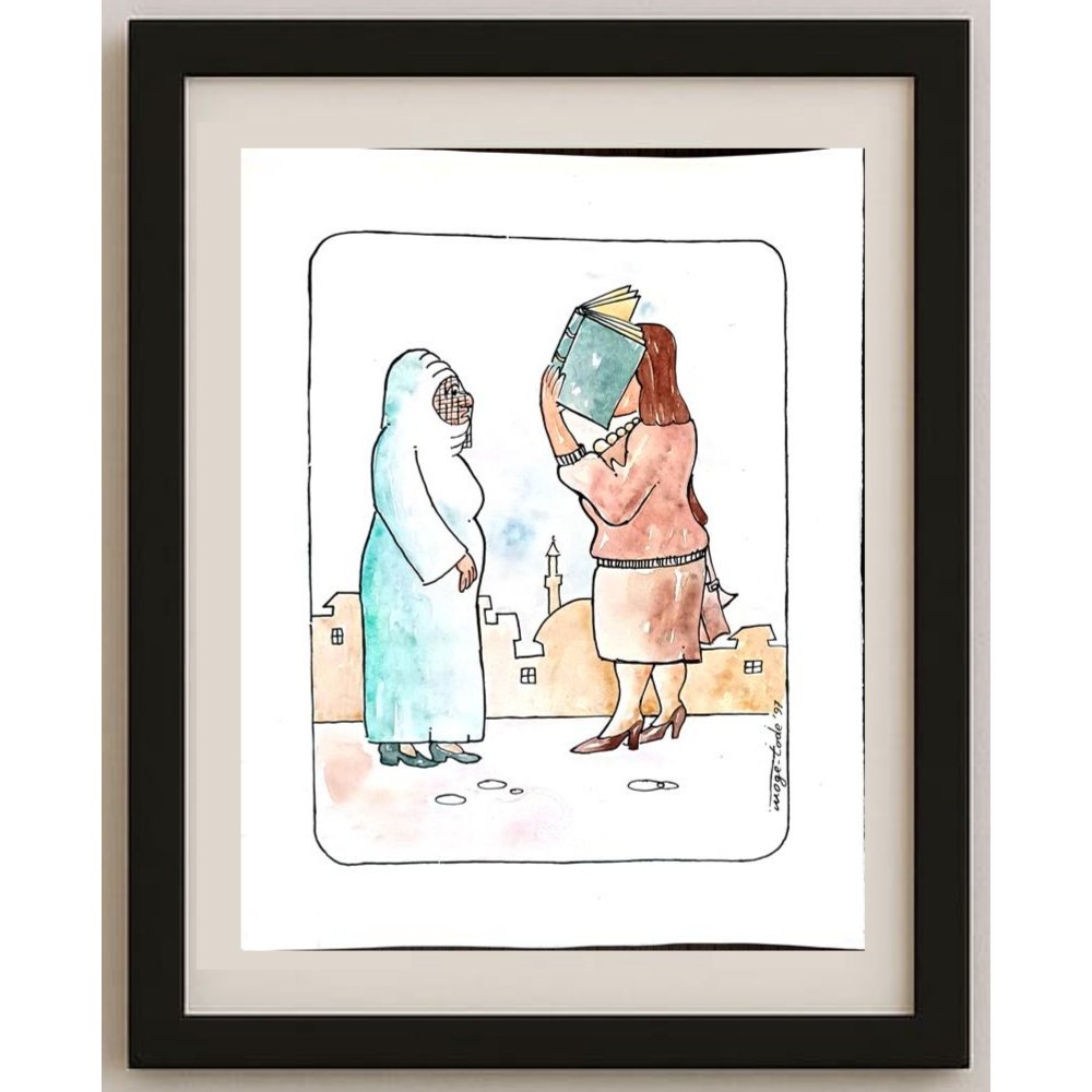 Tode Blazevski 35x25cm Orijinal Karikatür BOD02036