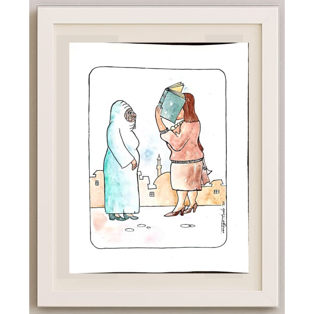 Tode Blazevski 35x25cm Orijinal Karikatür BOD02036
