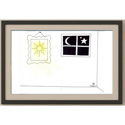 Lephaft Pal 35x25cm Orijinal Karikatür BOD02043