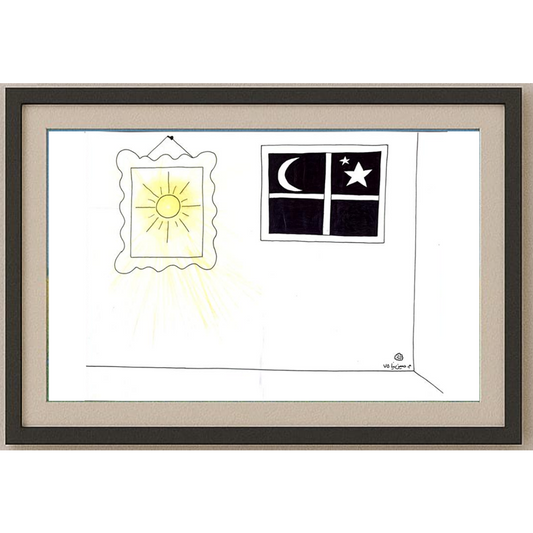 Lephaft Pal 35x25cm Orijinal Karikatür BOD02043