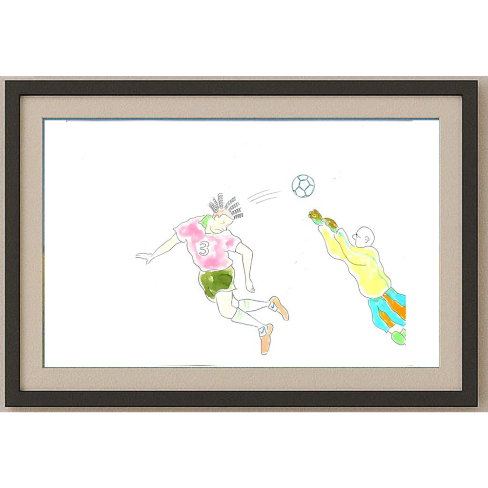 Zola Zli 35x25cm Orijinal Karikatür BOD02046