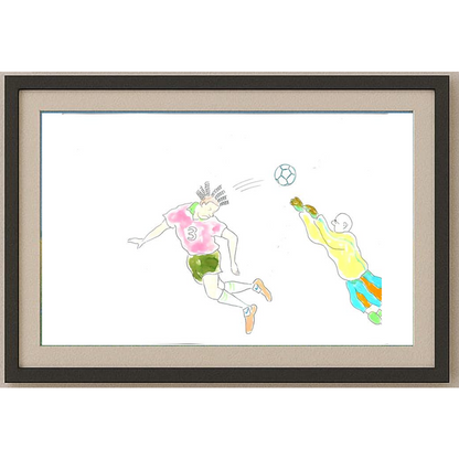 Zola Zli 35x25cm Orijinal Karikatür BOD02046