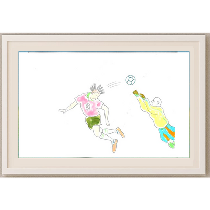 Zola Zli 35x25cm Orijinal Karikatür BOD02046