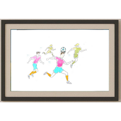 Zola Zli 35x25cm Orijinal Karikatür BOD02047