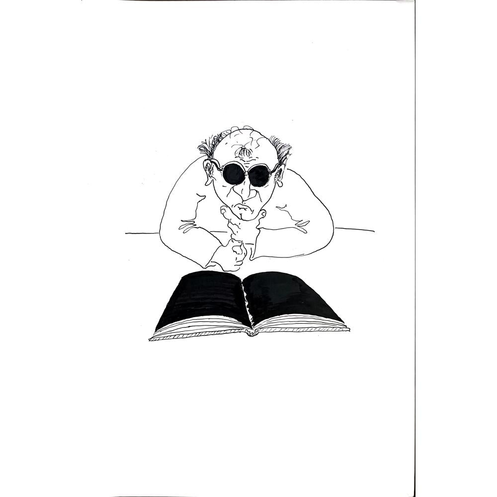 Tsvetomir Veleshky 29x21cm Orijinal Karikatür BOD02049