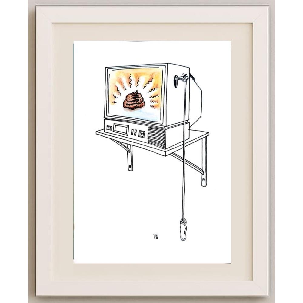 Tomislav Dusanic 29x21cm Orijinal Karikatür BOD02056