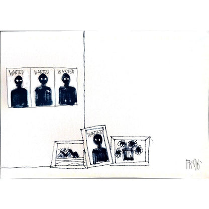 Fedor Kritovak 29x21cm Orijinal Karikatür BOD02062
