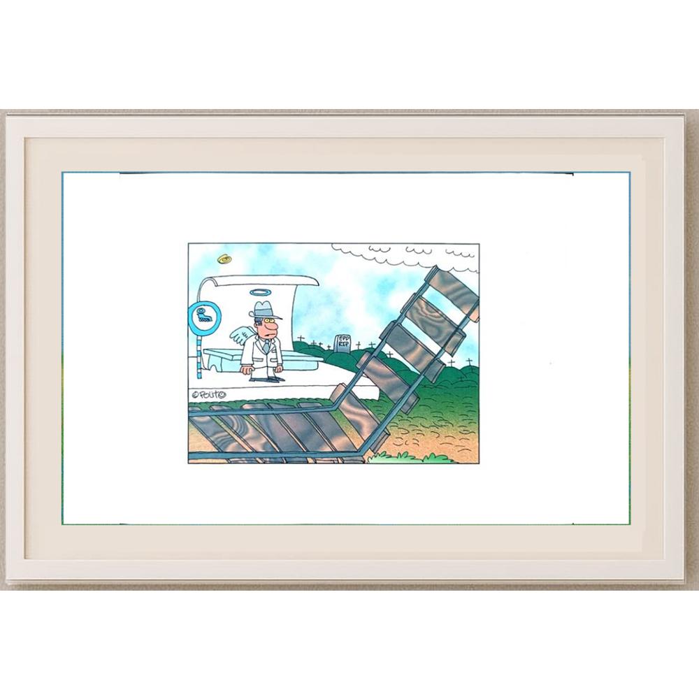 Jose Polo 29x21cm Orijinal Karikatür BOD02063