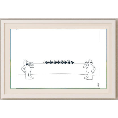 Chris Hovian 29x21cm Orijinal Karikatür BOD02073