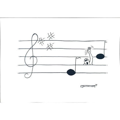 Tomislav Dusanic 29x21cm Orijinal Karikatür BOD02092