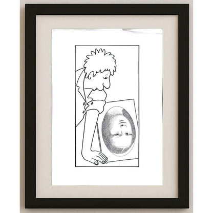 Vitalij Koryako 29x21cm Orijinal Karikatür BOD02100