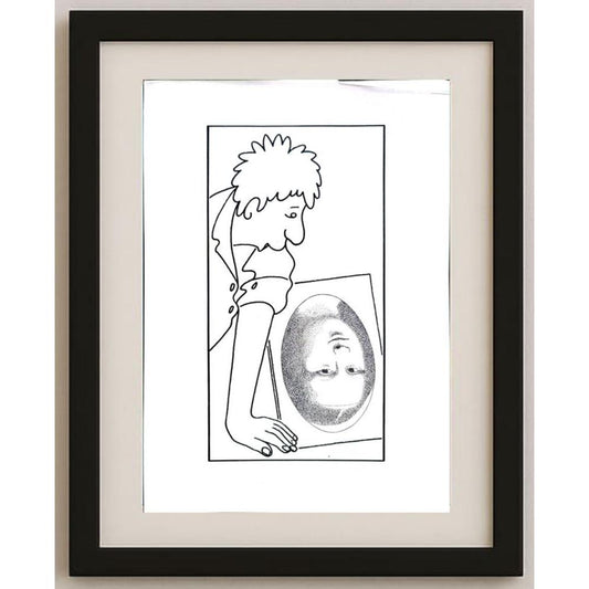 Vitalij Koryako 29x21cm Orijinal Karikatür BOD02100