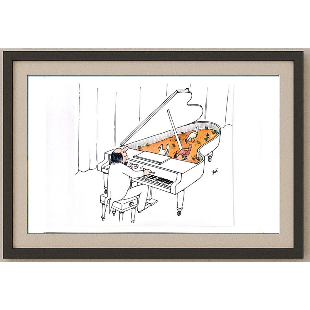 Jaw Bubla 29x21cm Orijinal Karikatür BOD02102