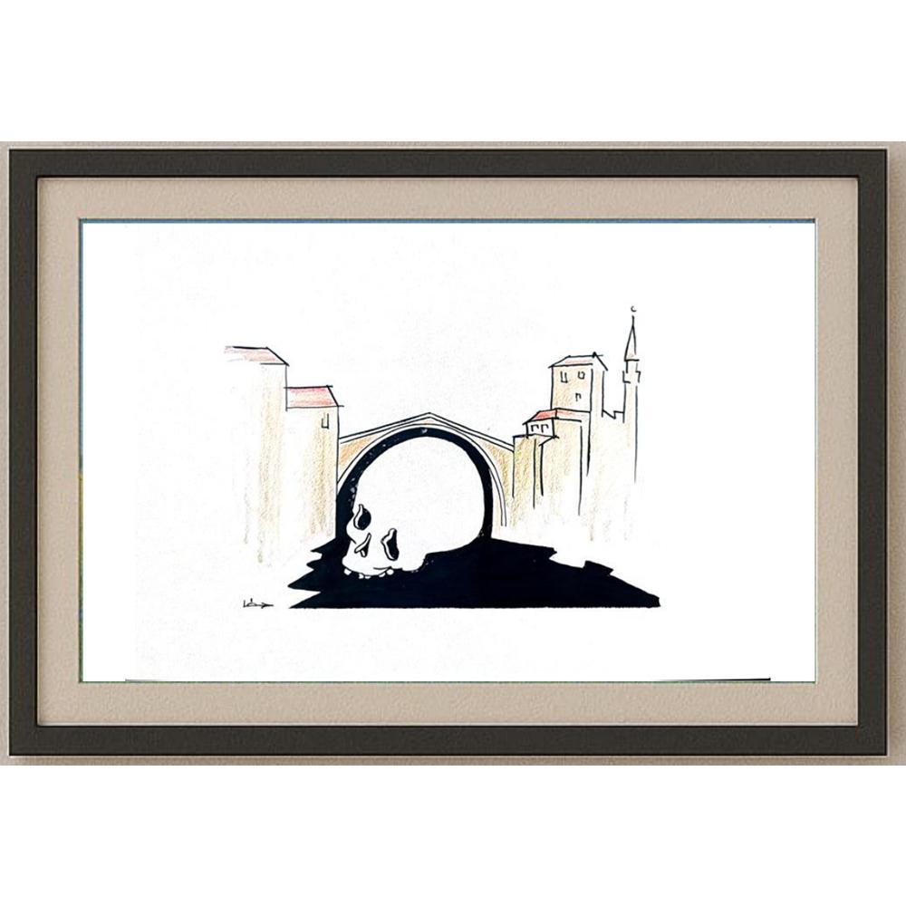 Lephaft Pal 29x21cm Orijinal Karikatür BOD02103