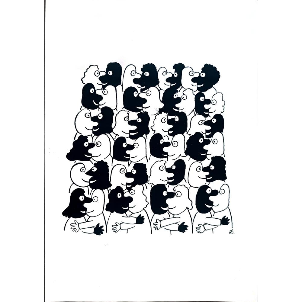 Cor Den Dulk 29x21cm Orijinal Karikatür BOD02107