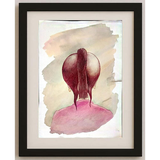 Medi Belortaja 29x21cm Orijinal Karikatür BOD02109