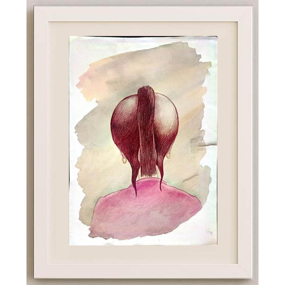Medi Belortaja 29x21cm Orijinal Karikatür BOD02109