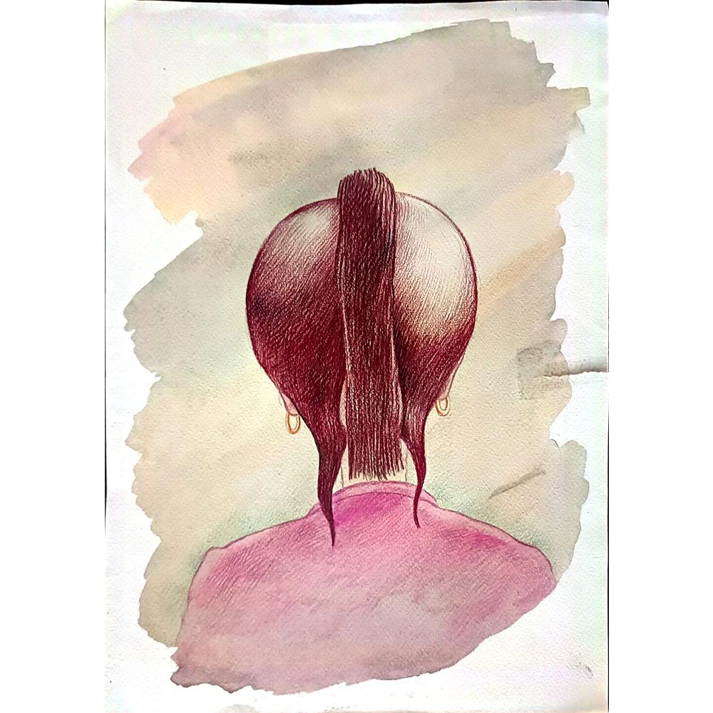 Medi Belortaja 29x21cm Orijinal Karikatür BOD02109