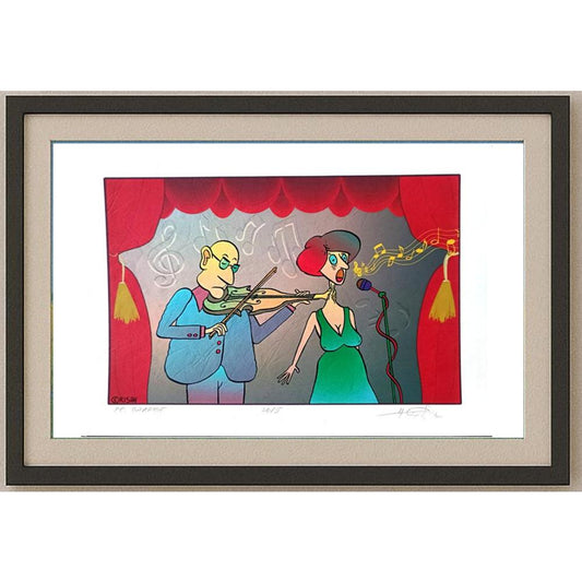 Horia Crisan 29x21cm Orijinal Karikatür BOD02116