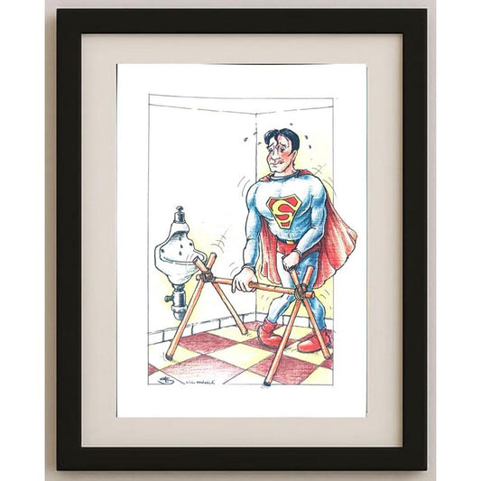 Liviu Stanila 29x21cm Orijinal Karikatür BOD02122