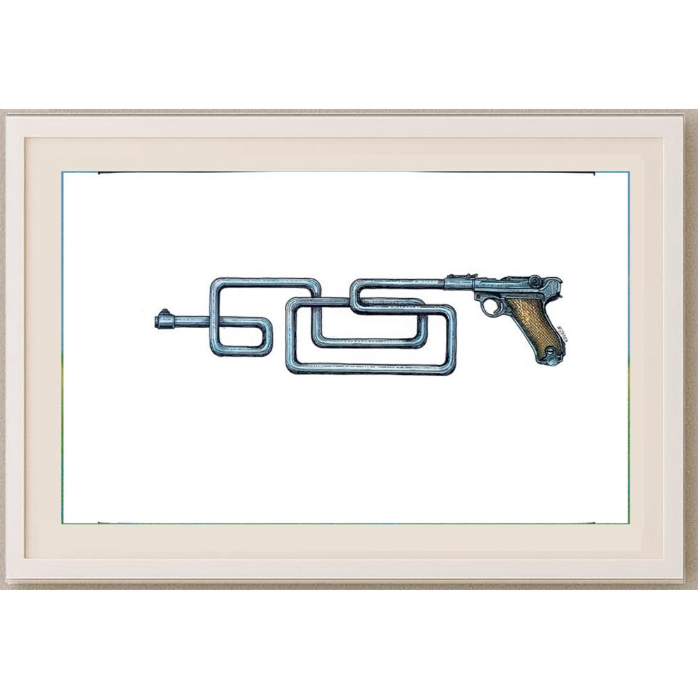 Ivan Kovacik 29x21cm Orijinal Karikatür BOD02149