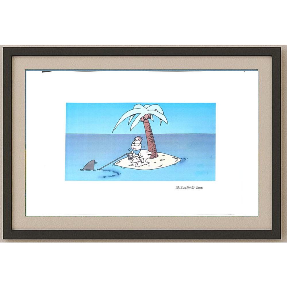 Gabriele Corvi 35x25cm Orijinal Karikatür BOD02159