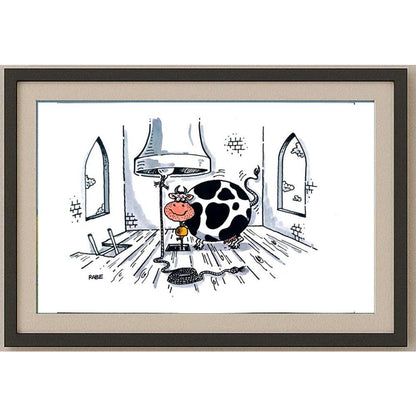 Ralf Böhme 29x21cm Orijinal Karikatür BOD02163