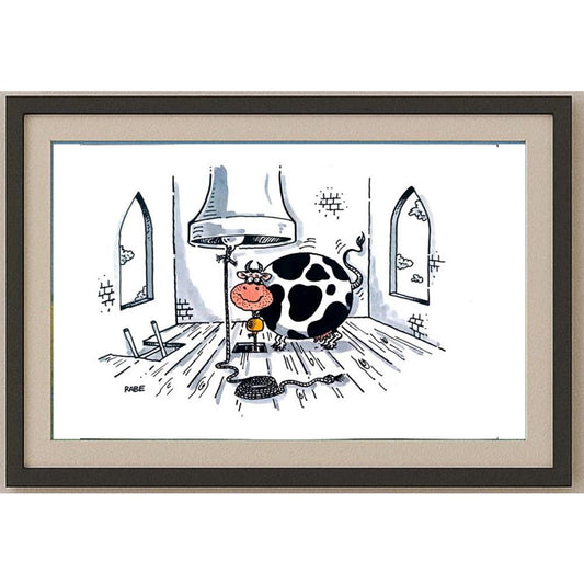 Ralf Böhme 29x21cm Orijinal Karikatür BOD02163