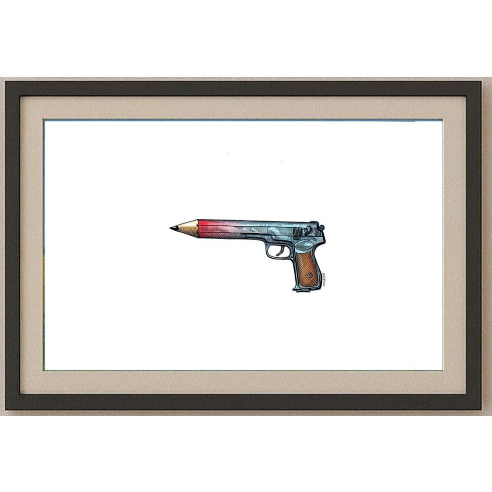 Ivan Kovacik 29x21cm Orijinal Karikatür BOD02174
