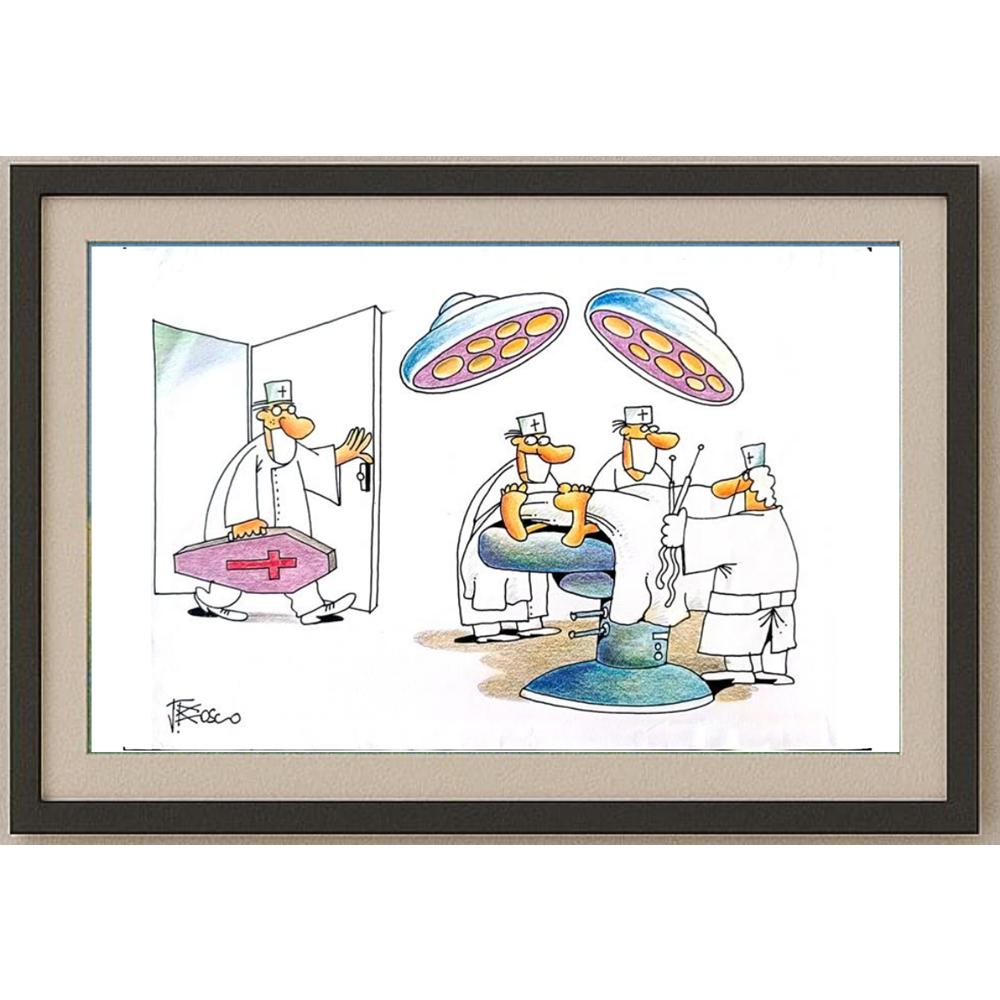 Joao Bosco Jaco De Azevedo 29x21cm Orijinal Karikatür BOD02185