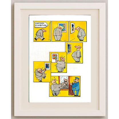 Jurij Manaev 29x21cm Orijinal Karikatür BOD02186