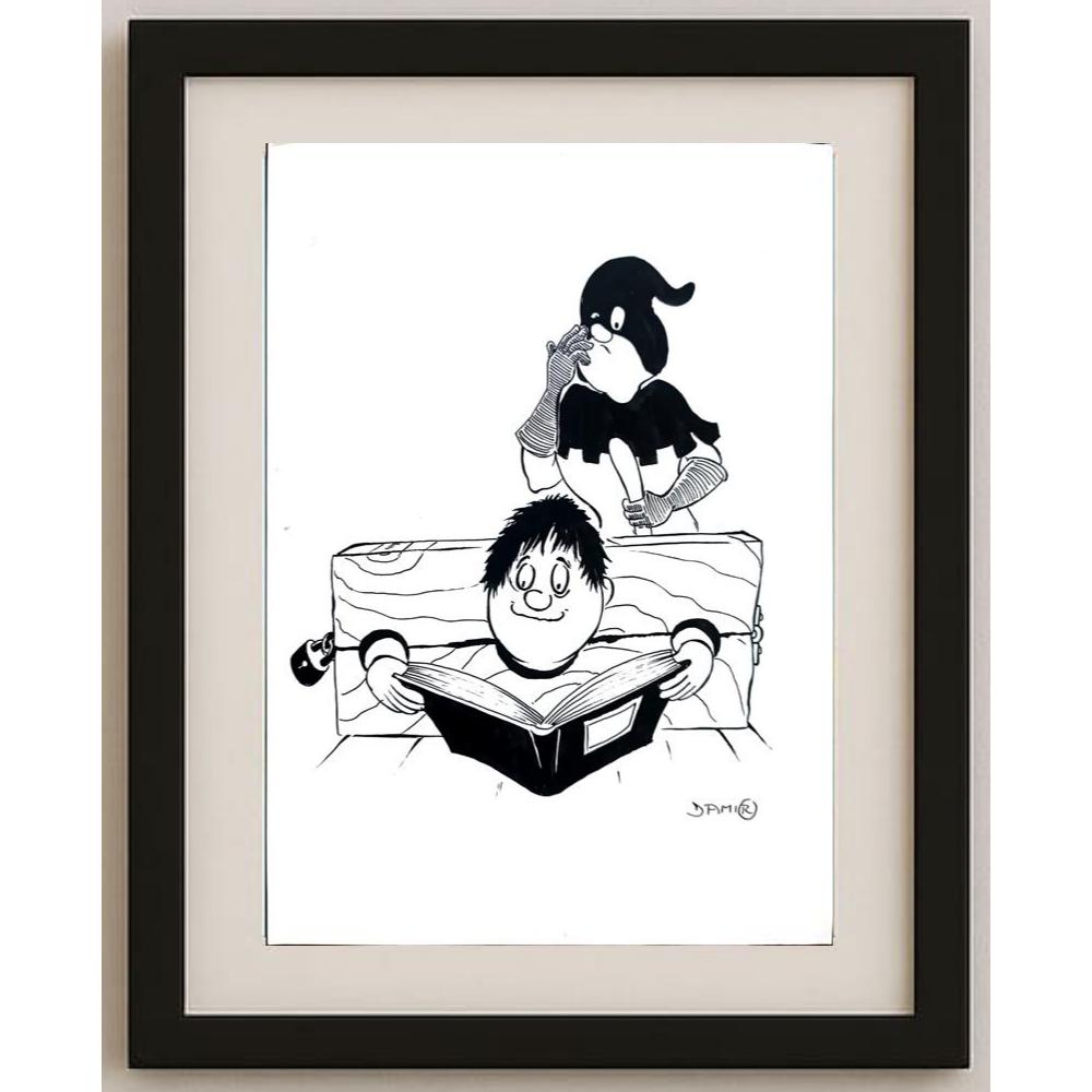 Damir Novak 29x21cm Orijinal Karikatür BOD02200