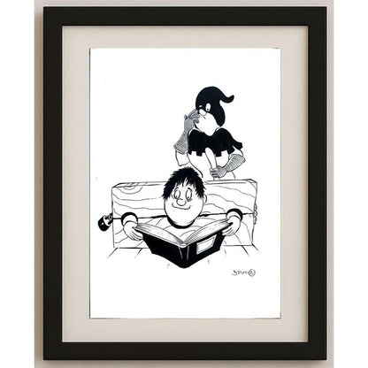 Damir Novak 29x21cm Orijinal Karikatür BOD02200