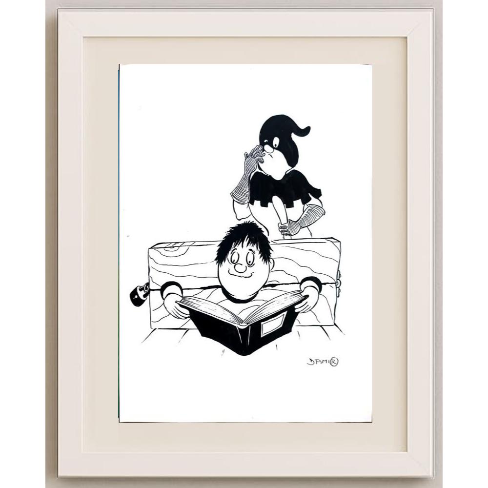 Damir Novak 29x21cm Orijinal Karikatür BOD02200