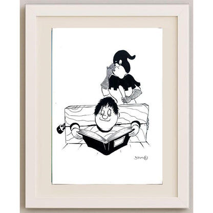Damir Novak 29x21cm Orijinal Karikatür BOD02200