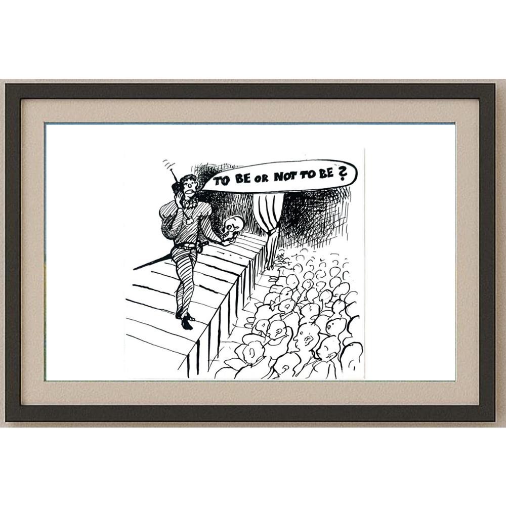 Josef Svax 29x21cm Orijinal Karikatür BOD02208