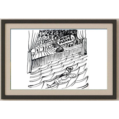 Josef Svax 29x21cm Orijinal Karikatür BOD02209