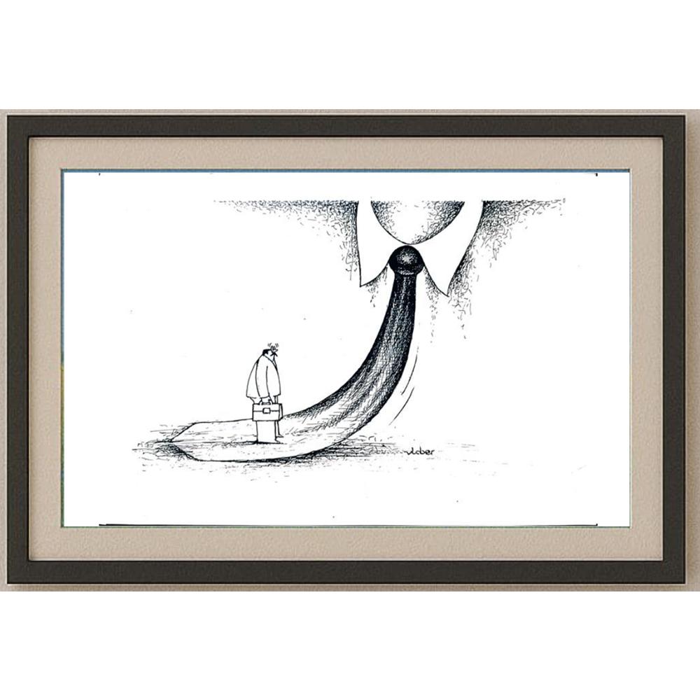 Vladimiras Beresniovas 29x21cm Orijinal Karikatür BOD02213