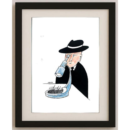 Milos Panig Pango 29x21cm Orijinal Karikatür BOD02222