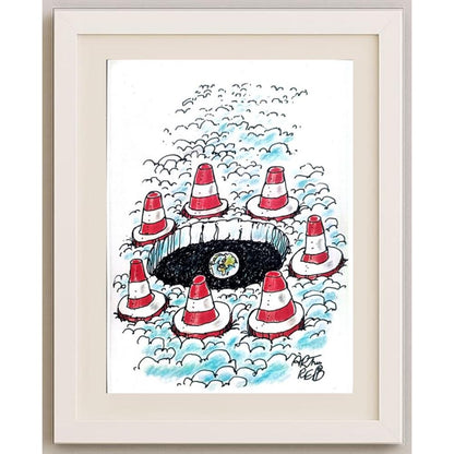 Arthur Reid 29x21cm Orijinal Karikatür BOD02229