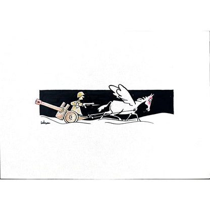 Lephaft Pal 29x21cm Orijinal Karikatür BOD02231