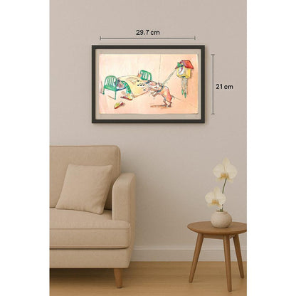 Tsvetomir Veleshky 29x21cm Orijinal Karikatür BOD02234