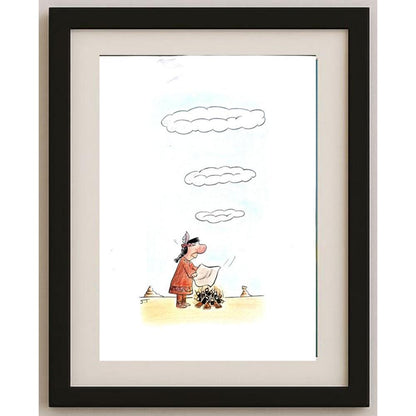 Sarah Tabibzadeh 29x21cm Orijinal Karikatür BOD02263