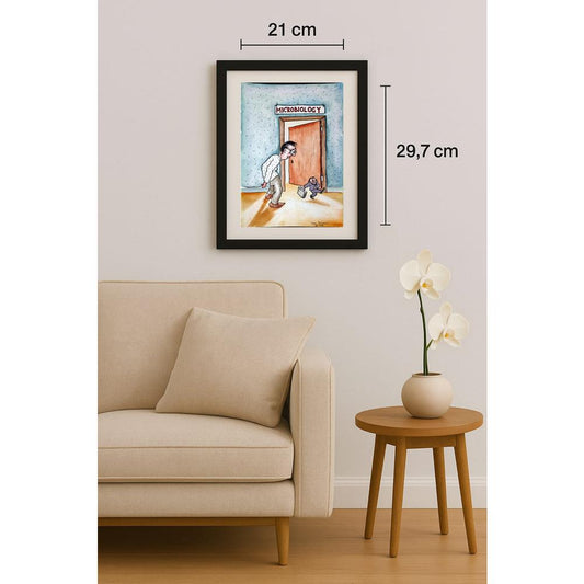 Igor Revyakin 29x21cm Orijinal Karikatür BOD02266