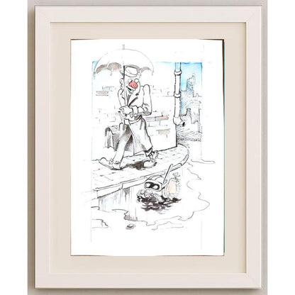 İliytcho Alexiev 29x21cm Orijinal Karikatür BOD02268