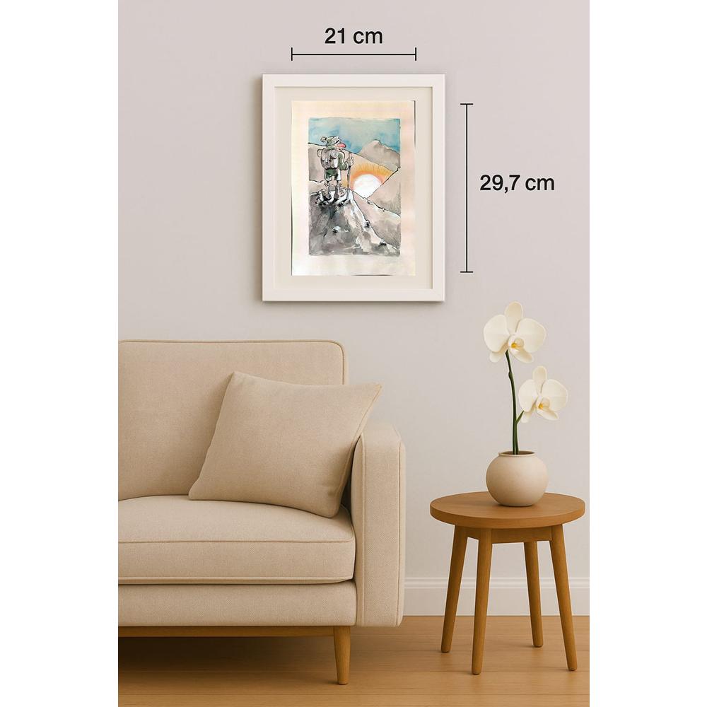 İliytcho Alexiev 29x21cm Orijinal Karikatür BOD02270