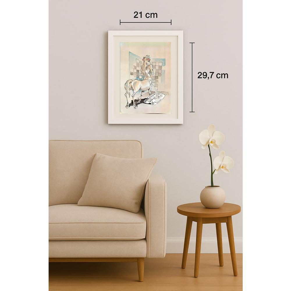 İliytcho Alexiev 29x21cm Orijinal Karikatür BOD02271